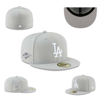 MLB Los Angeles Dodgers New Era Gray 1988 World Series 59FIFTY Fitted Hat 0516