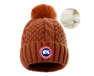 Wholesale Canada Goose Caramel Knit Beanie Hat AAA 9037