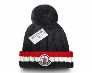 Wholesale Moncler Black Knit Beanie Hat 9013