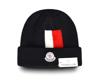 Wholesale Moncler Black Knit Beanie Hat 9014