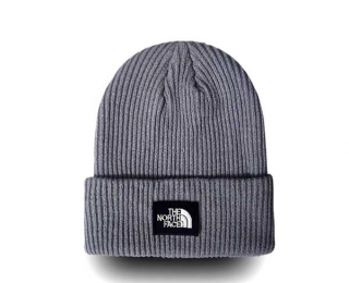 Wholesale The North Face Gray Knit Beanie Hat 9009