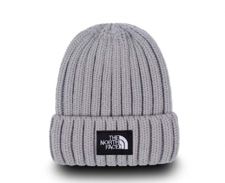 Wholesale The North Face Gray Knit Beanie Hat 9010