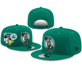 NBA Boston Celtics New Era Kelly Green City Cluster 9FIFTY Snapback Hat 8005