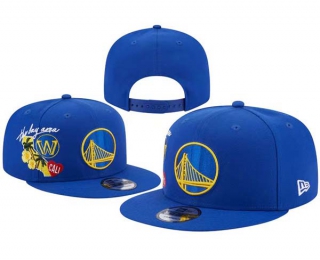NBA Golden State Warriors New Era Royal City Cluster 9FIFTY Snapback Hat 8003
