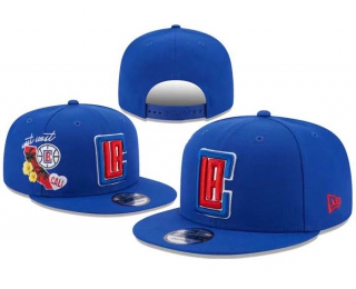 NBA Los Angeles Clippers New Era Royal City Cluster 9FIFTY Snapback Hat 8003
