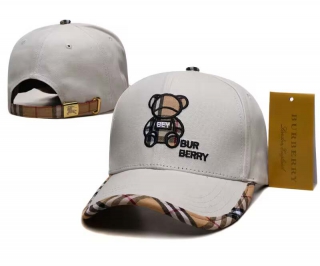 Wholesale Burberry Thomas Bear White Adjustable Baseball Hat 8011
