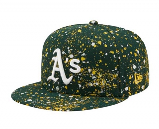 MLB Oakland Athletics New Era Green 9FIFTY Snapback Hat 2032
