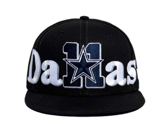 NFL Dallas Cowboys New Era Black 9FIFTY Snapback Hat 2017
