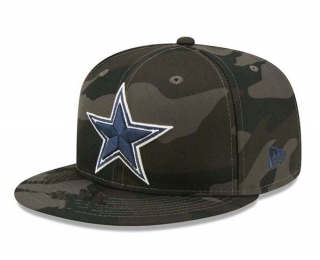 NFL Dallas Cowboys New Era Camo 9FIFTY Snapback Hat 2018