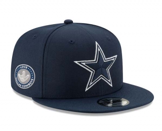 NFL Dallas Cowboys New Era Navy The NFL ASL Collection by Love Sign Side Patch 9FIFTY Snapback Hat 2026