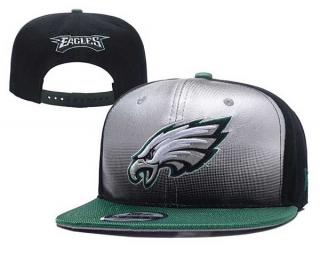 NFL Philadelphia Eagles New Era Black Green 9FIFTY Snapback Hat 2005