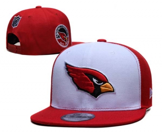 NFL Arizona Cardinals New Era White Red 9FIFTY Snapback Hat 6019