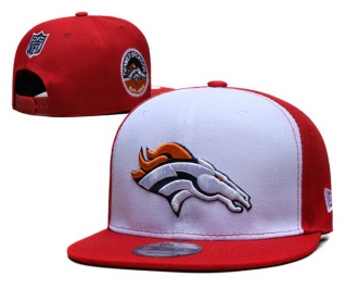 NFL Denver Broncos New Era White Red 9FIFTY Snapback Hat 6016