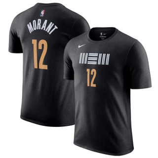Men's Memphis Grizzlies Ja Morant Nike Black 2023-24 City Edition T-Shirt