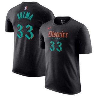 Men's Washington Wizards Kyle Kuzma Nike Black 2023-24 City Edition T-Shirt