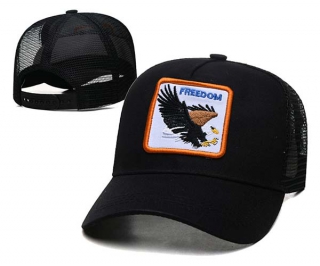 Wholesale Goorin Bros Freedom Eagle Black Trucker Snapback Hat 8037