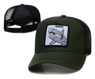 Wholesale Goorin Bros Shark Olive Green Trucker Snapback Hat 8052