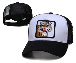 Wholesale Goorin Bros Tiger White Black Trucker Snapback Hat 8058
