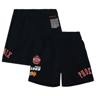 Men's NBA Phoenix Suns Mitchell & Ness Black Printed Shorts