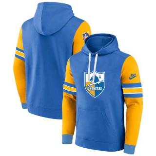 Men's NFL Los Angeles Chargers Nike Royal Gold Pullover Hoodie