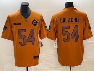 Men's NFL Chicago Bears #54 Brian Urlacher Nike Brown 2023 Salute To Service Limited Jersey
