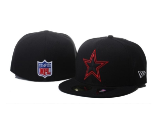 NFL Dallas Cowboys New Era Black 59FIFTY Fitted Hat 1003