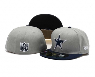 NFL Dallas Cowboys New Era Gray Navy 59FIFTY Fitted Hat 1006