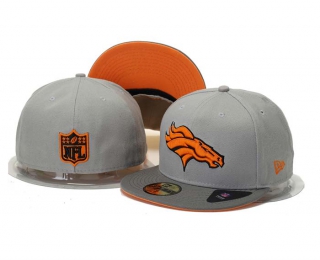 NFL Denver Broncos New Era Gray Orange 59FIFTY Fitted Hat 1005