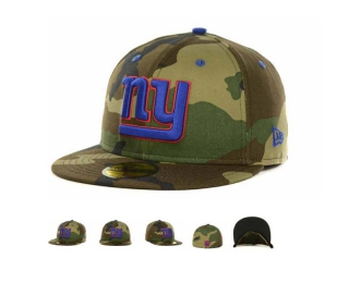 NFL New York Giants New Era Camo 59FIFTY Fitted Hat 1001