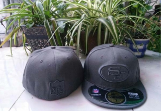 NFL San Francisco 49ers New Era Graphite 59FIFTY Fitted Hat 1007
