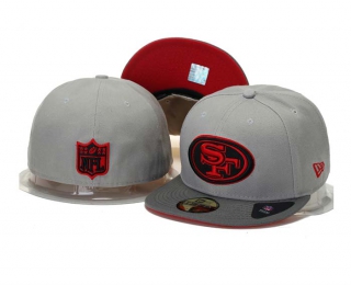 NFL San Francisco 49ers New Era Gray Graphite 59FIFTY Fitted Hat 1009