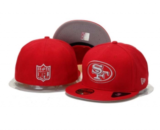 NFL San Francisco 49ers New Era Red 59FIFTY Fitted Hat 1014