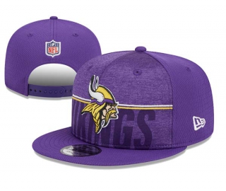 NFL Minnesota Vikings New Era Purple 2023 NFL Training Camp 9FIFTY Snapback Hat 3006