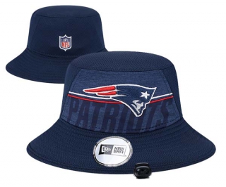 NFL New England Patriots New Era Navy 2023 NFL Training Camp Stretch Bucket Hat 3005