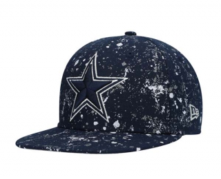 NFL Dallas Cowboys New Era Navy Splatter 9FIFTY Snapback Hat 2035