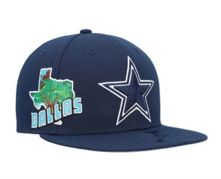 NFL Dallas Cowboys New Era Navy Stateview 9FIFTY Snapback Hat 2036