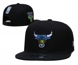 NBA Chicago Bulls New Era Color Pack Black 9FIFTY Snapback Hat 6067
