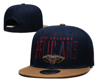 NBA New Orleans Pelicans New Era Sport Night Navy Gold 9FIFTY Snapback Hat 6011