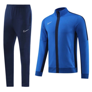 Men's Nike Athletic Full Zip Jacket Sweatsuits Royal Navy (1)