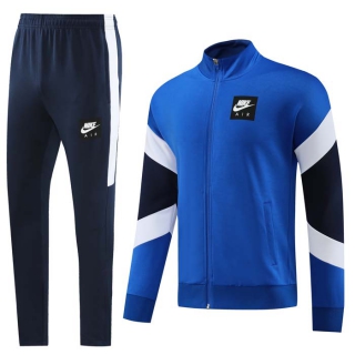 Men's Nike Athletic Full Zip Jacket Sweatsuits Royal Navy (2)