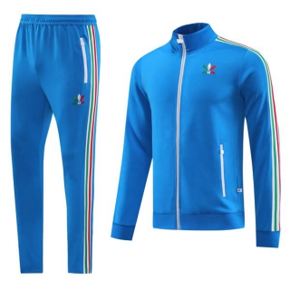 Men's Adidas Athletic Full Zip Jacket Sweatsuits Royal Blue (4)