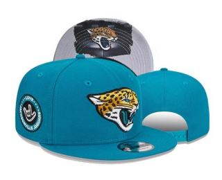 NFL Jacksonville Jaguars New Era Blue The NFL ASL Collection by Love Sign Side Patch 9FIFTY Snapback Hat 3002