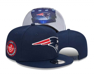 NFL New England Patriots New Era Navy The NFL ASL Collection by Love Sign Side Patch 9FIFTY Snapback Hat 3051