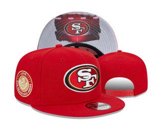 NFL San Francisco 49ers New Era Red The NFL ASL Collection by Love Sign Side Patch 9FIFTY Snapback Hat 3059
