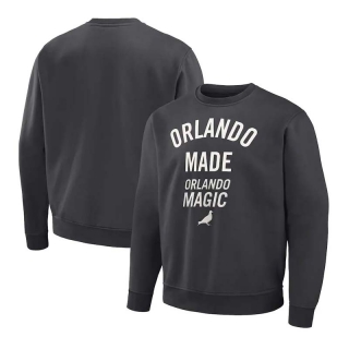 Men's Staple x NBA Orlando Magic Anthracite Plush Pullover Sweatshirt
