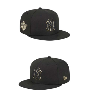 MLB New York Yankees New Era Black 1999 World Series 9FIFTY Snapback Hat 2235