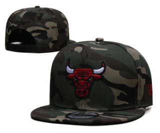 NBA Chicago Bulls New Era Camo 9FIFTY Snapback Hat 2249