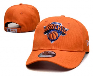 Wholesale NBA New York Knicks New Era Orange Curved Brim Embroidered 9FIFTY Snapback Hats 2018