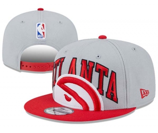 NBA Atlanta Hawks New Era Gray Red Tip-Off Two-Tone 9FIFTY Snapback Hat 3015