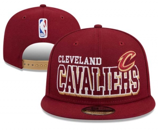 NBA Cleveland Cavaliers New Era Wine Gameday 9FIFTY Snapback Hat 3014